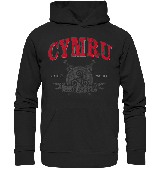 Cymru "Celtic Nation" - Premium Unisex Hoodie