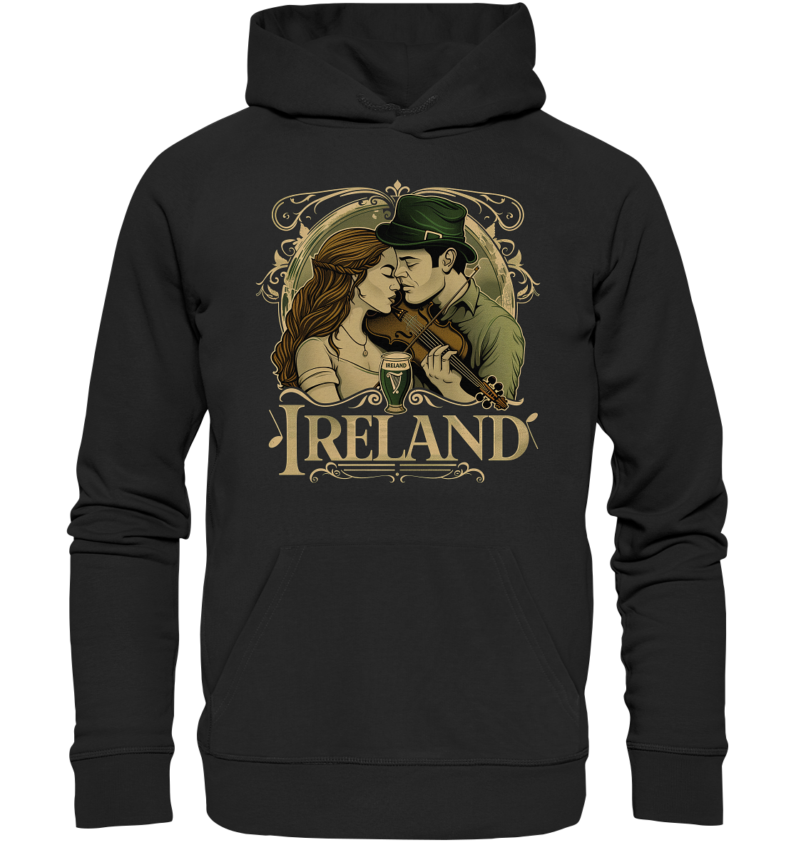 Ireland "Irish Couple I" - Premium Unisex Hoodie