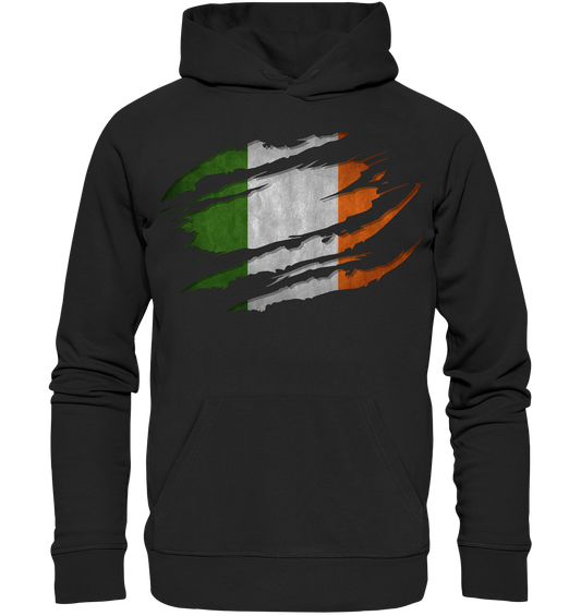 Ireland "Flag Scratch" - Premium Unisex Hoodie