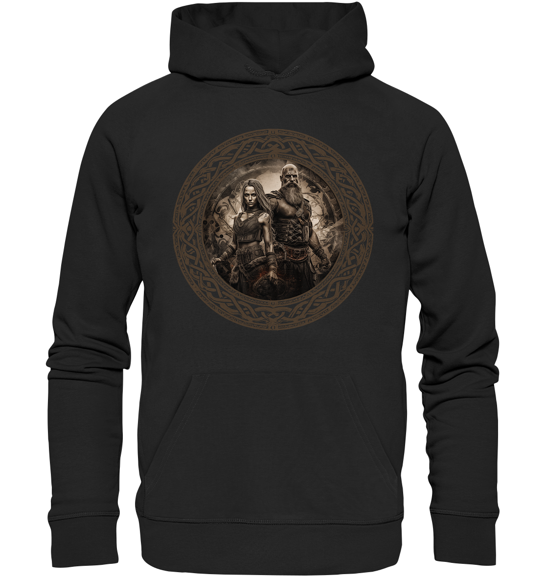 Celtic Warrior "Couple II" - Premium Unisex Hoodie