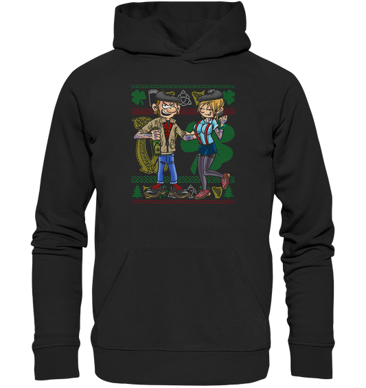 Irish Couple (Christmas) - Premium Unisex Hoodie