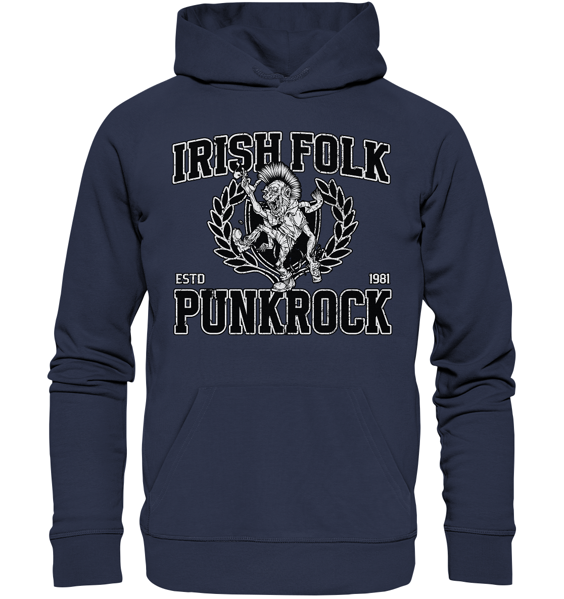 Irish Folk Punkrock "Estd. 1981" - Premium Unisex Hoodie