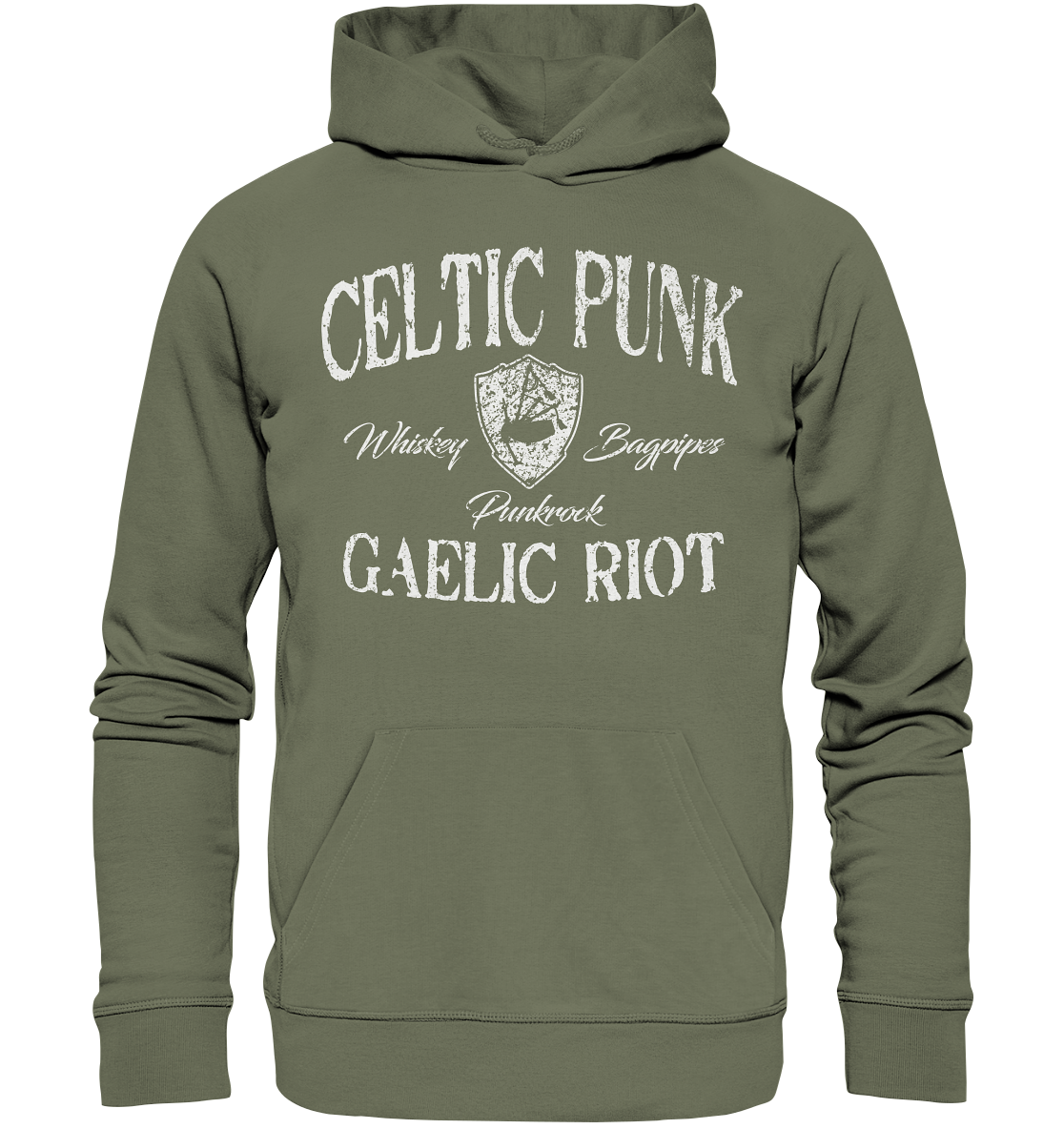 Celtic Punk "Gaelic Riot" - Premium Unisex Hoodie