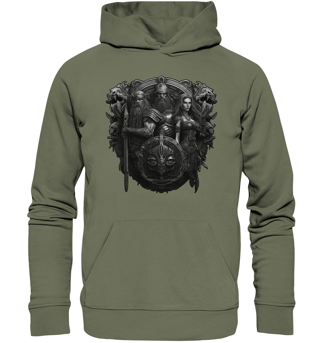 Celtic Warrior "Shield II" - Premium Unisex Hoodie