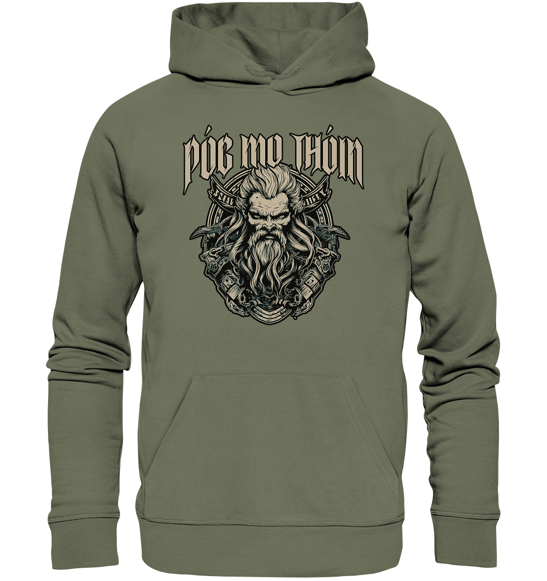 Póg Mo Thóin Streetwear "Celtic Warrior II" - Premium Unisex Hoodie