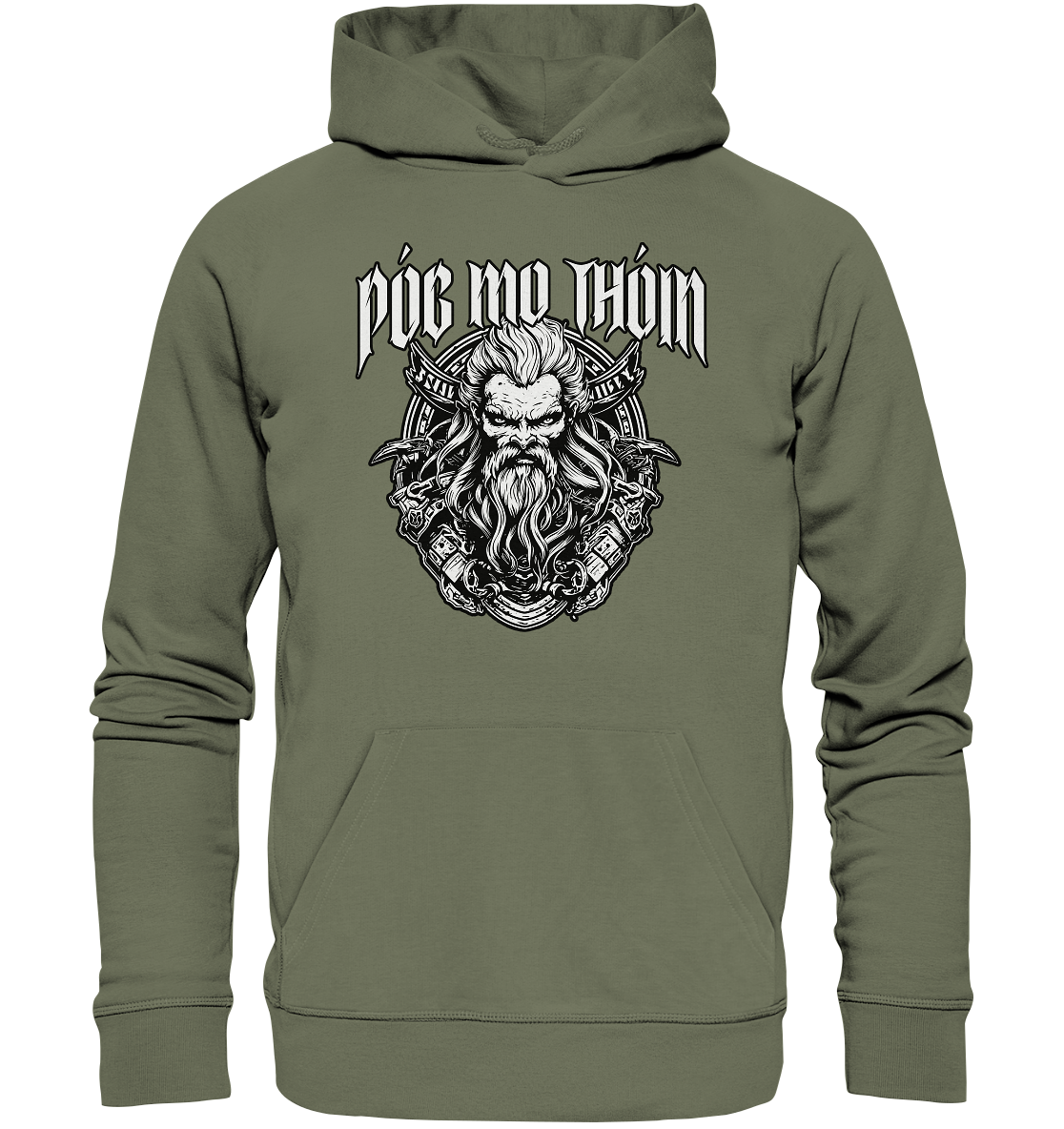 Póg Mo Thóin Streetwear "Celtic Warrior III" - Premium Unisex Hoodie