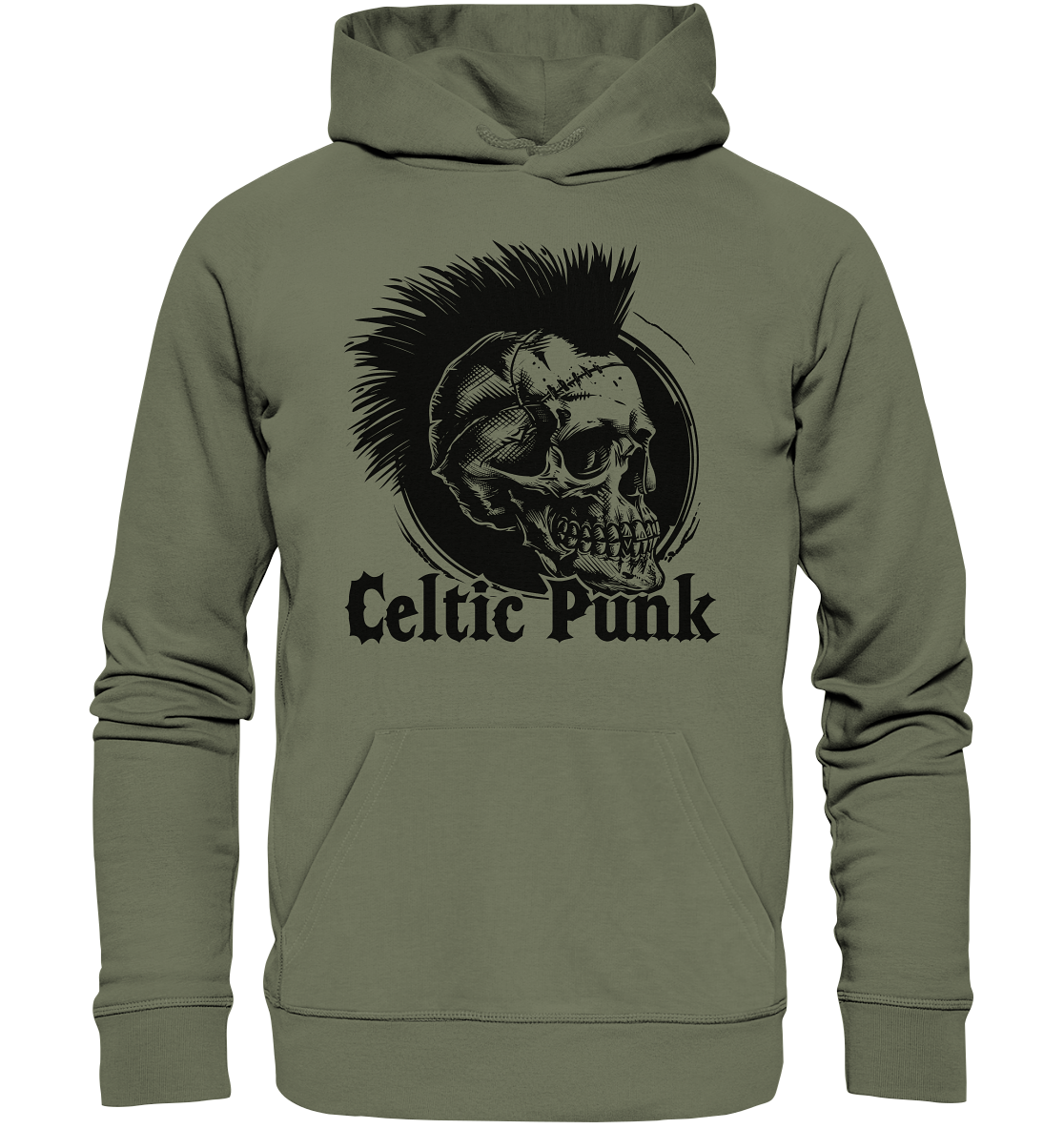 Celtic Punk "Skull II" - Premium Unisex Hoodie