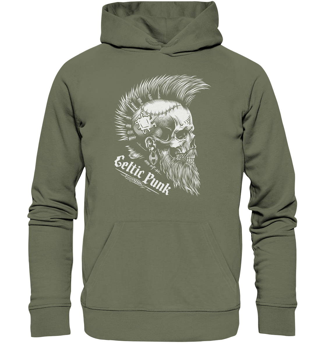 Celtic Punk "Skull" - Premium Unisex Hoodie