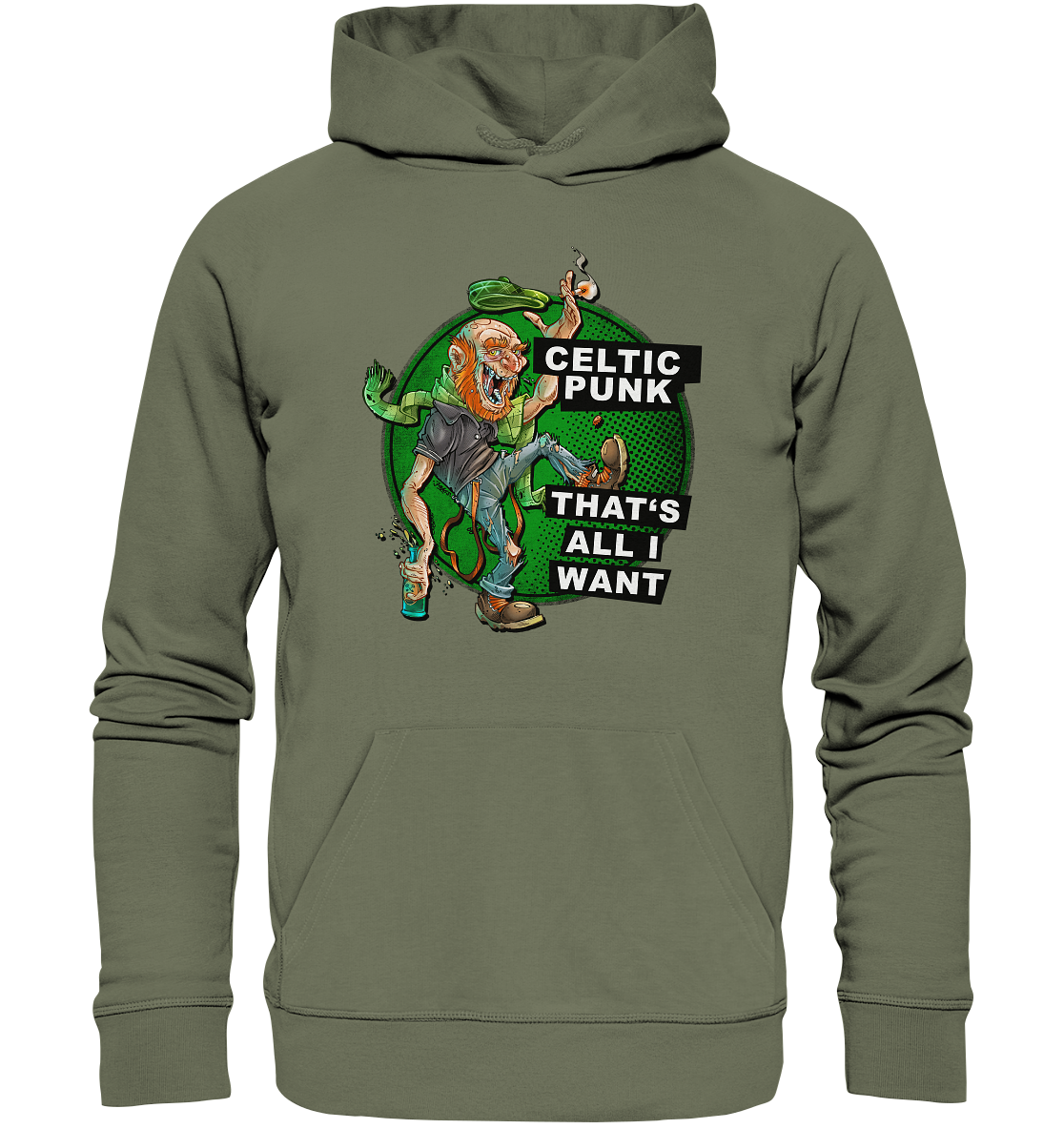 "Celtic Punk - That's All I Want" - Premium Unisex Hoodie