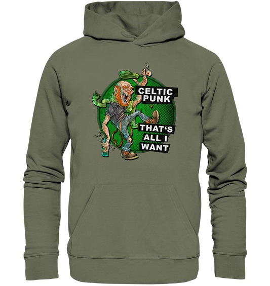 "Celtic Punk - That's All I Want" - Premium Unisex Hoodie