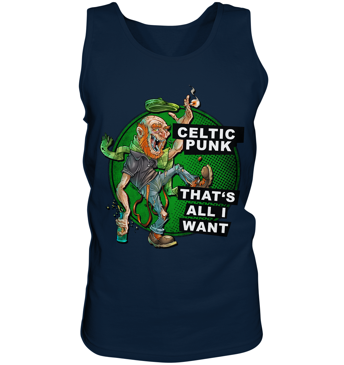 "Celtic Punk - That's All I Want" - Tank-Top