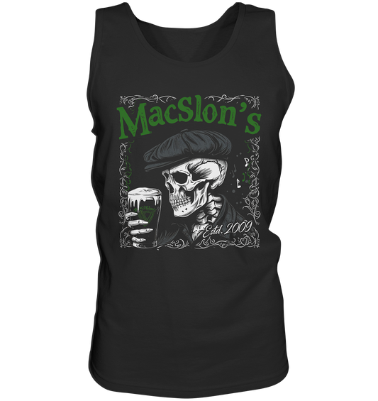 MacSlon's "Estd. 2009 / Drinking Skull" - Tank-Top