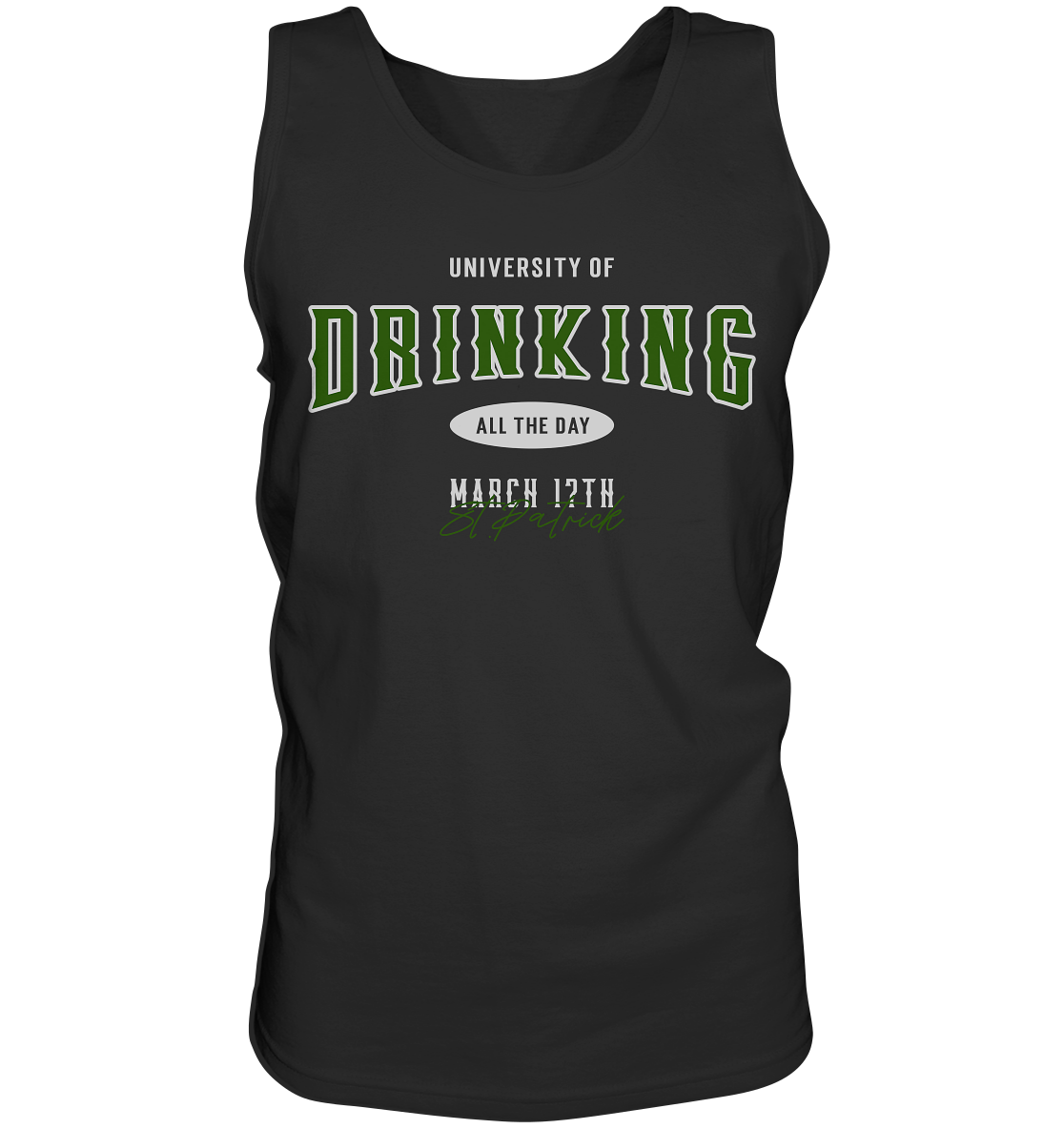 University of Drinking all the Day "St.Patrick" - Tank-Top