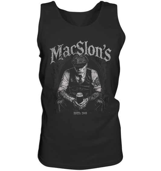 MacSlon's "Estd. 2009 / Drinking Guy I" - Tank-Top