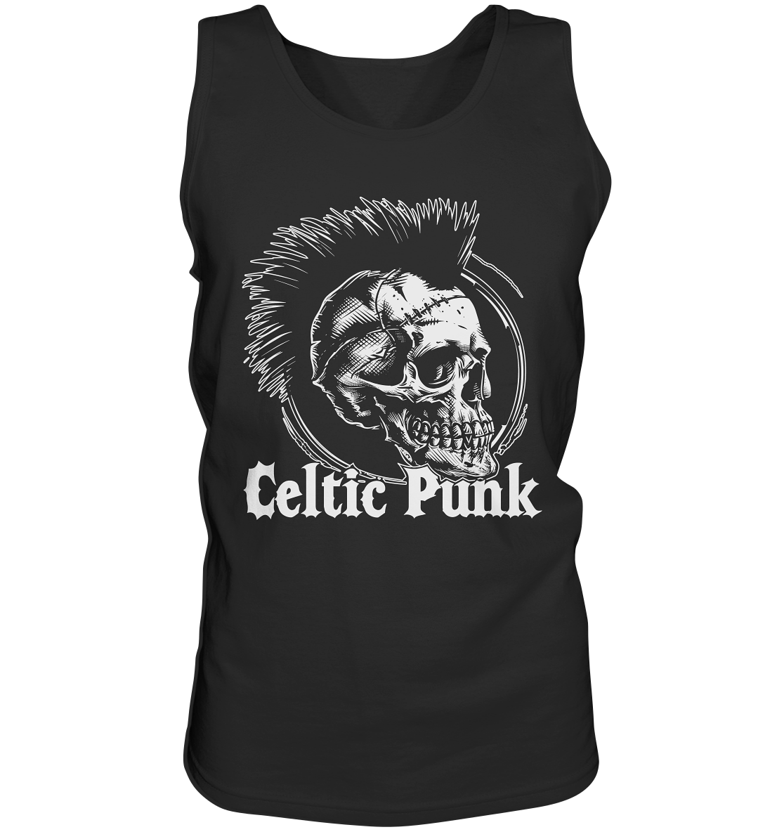 Celtic Punk "Skull III" - Tank-Top