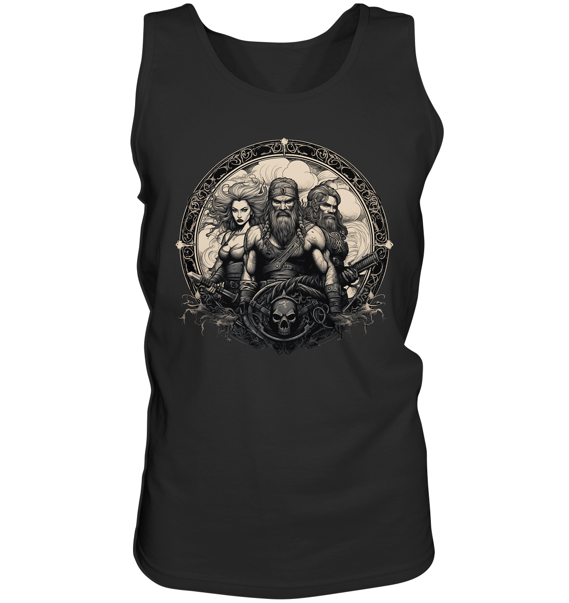 Celtic Warrior "Group / Skull"  - Tank-Top