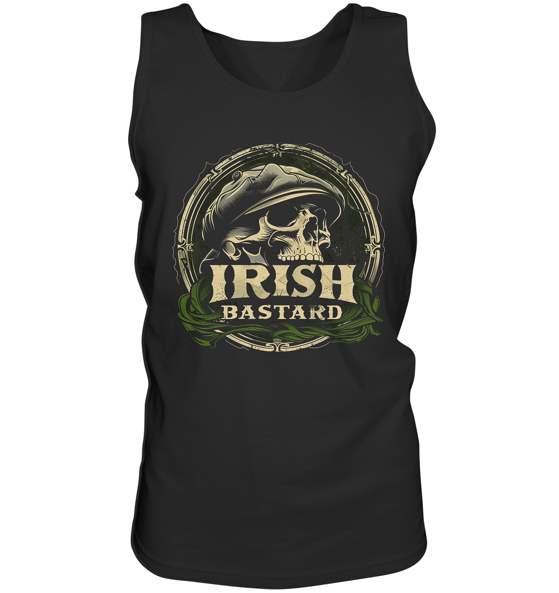 Irish Bastard "Flatcap-Skull VI" - Tank-Top