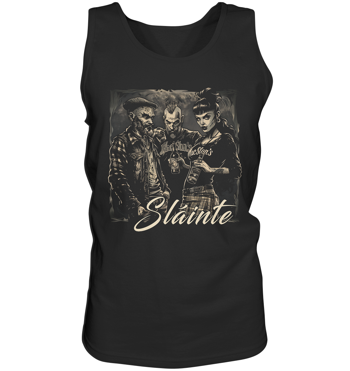 Sláinte "Group Of Punks I" - Tank-Top