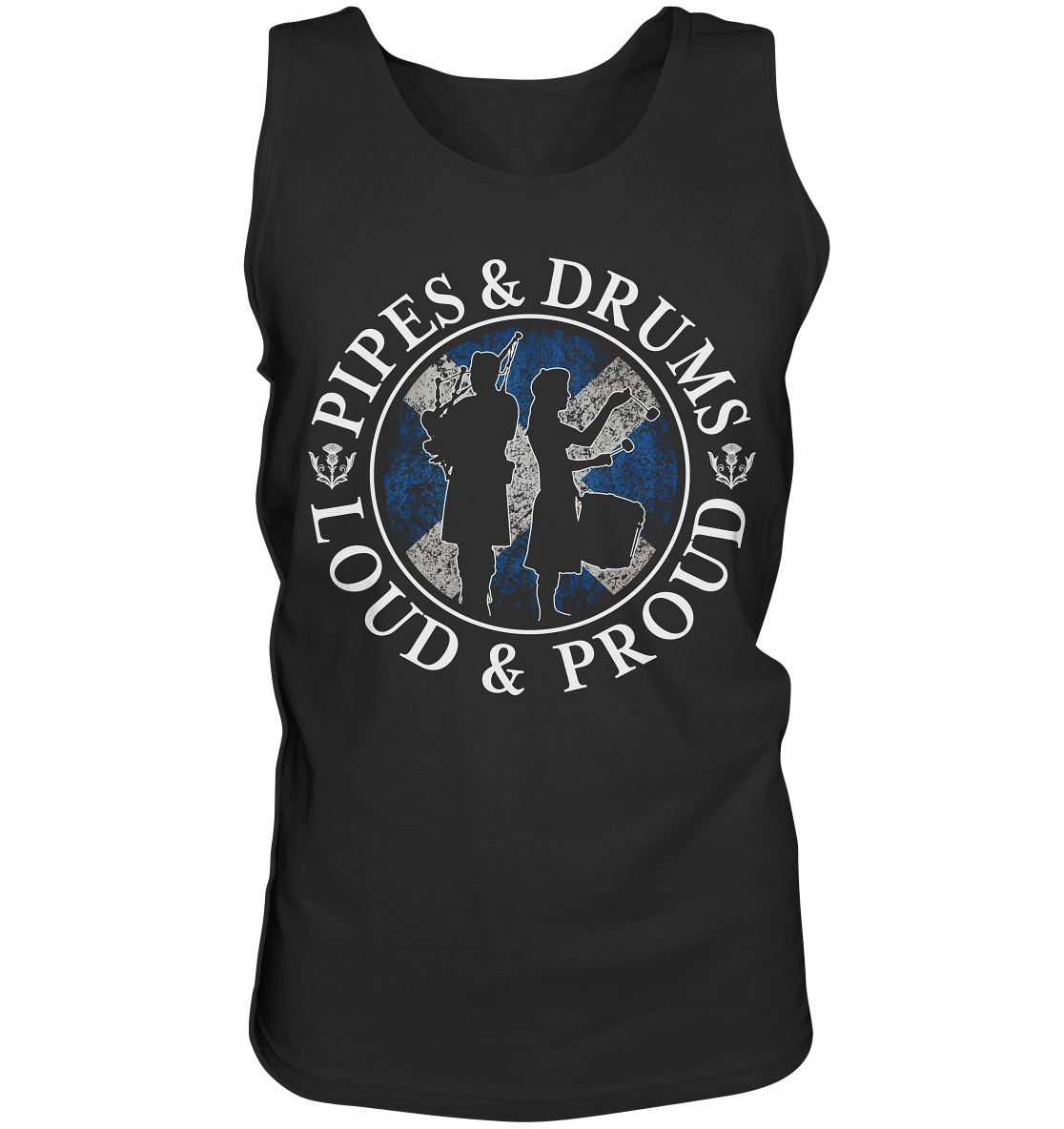 Pipes & Drums "Loud & Proud" - Tank-Top