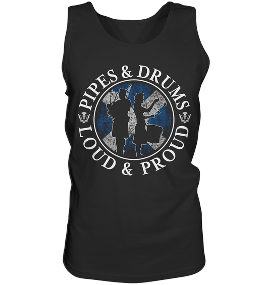 Pipes & Drums "Loud & Proud" - Tank-Top