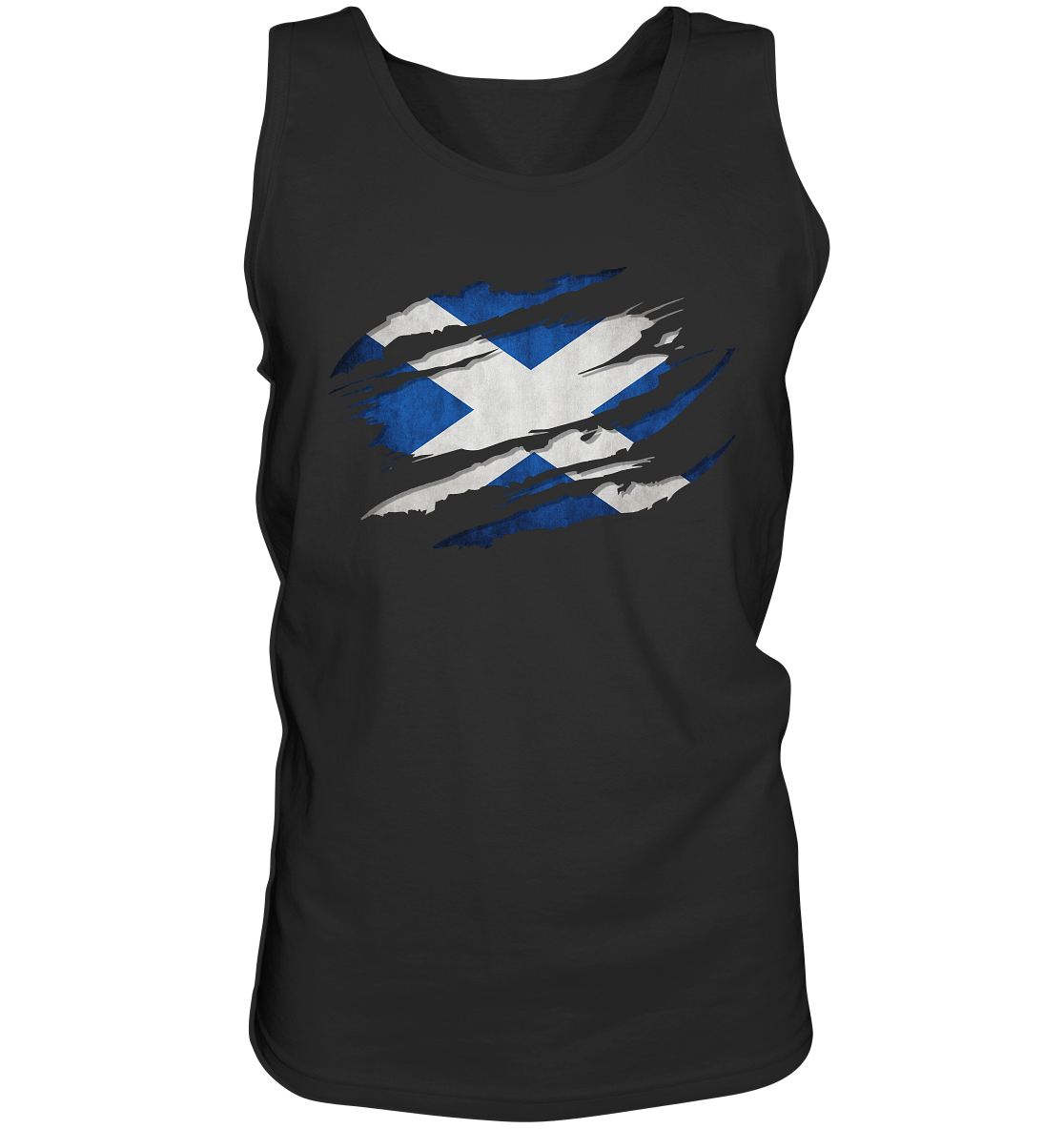 Scotland "Flag Scratch" - Tank-Top