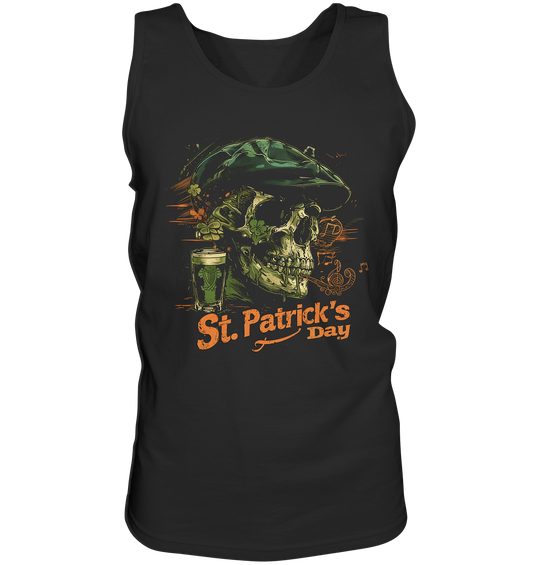 St. Patrick's Day "Flatcap / Skull I" - Tank-Top