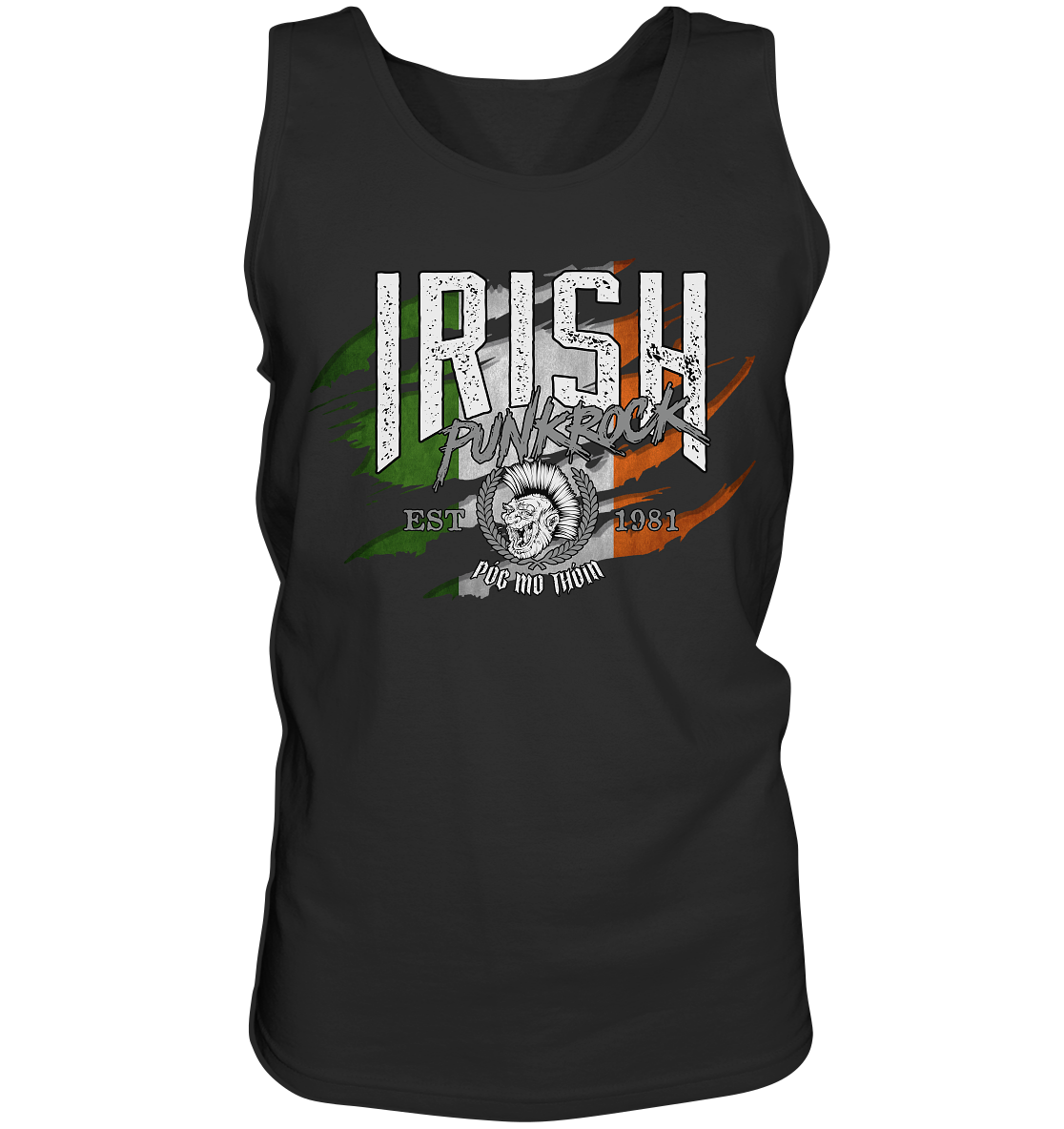 Póg Mo Thóin Streetwear "Irish Punkrock / Scratch" - Tank-Top