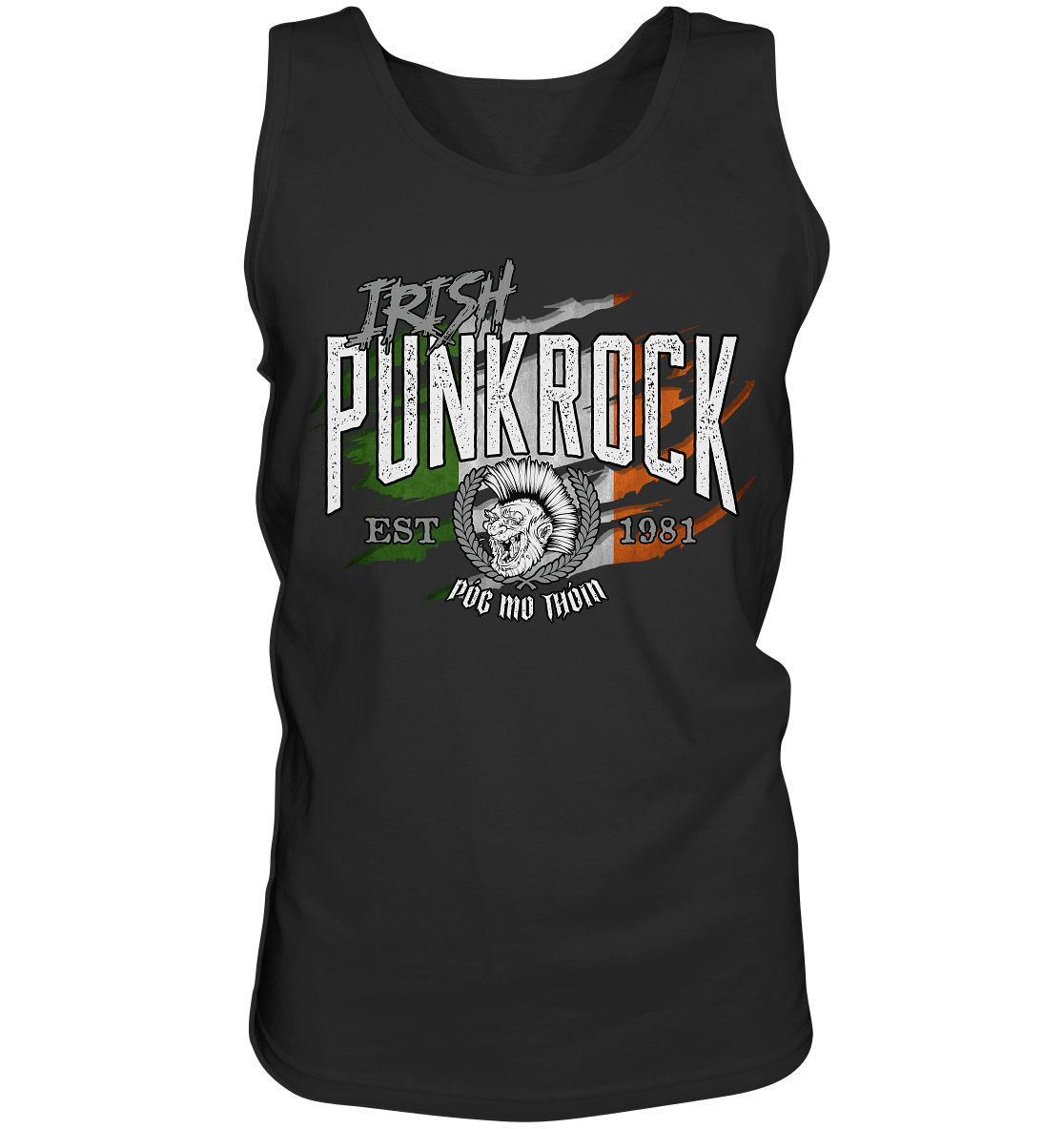 Póg Mo Thóin Streetwear "Irish Punkrock / Scratch"  - Tank-Top