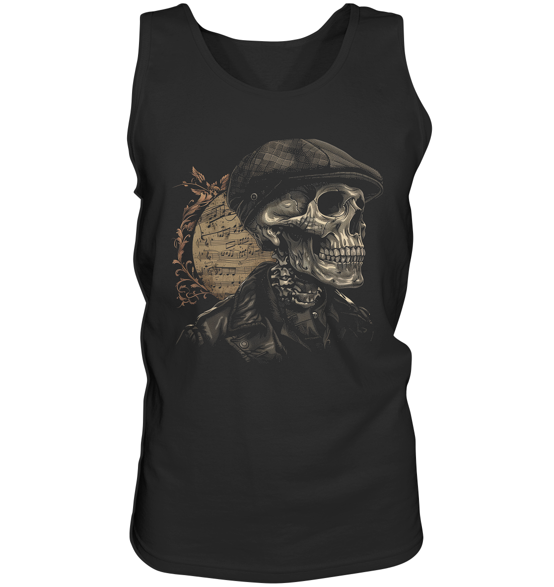 Skull "Flatcap II" - Tank-Top