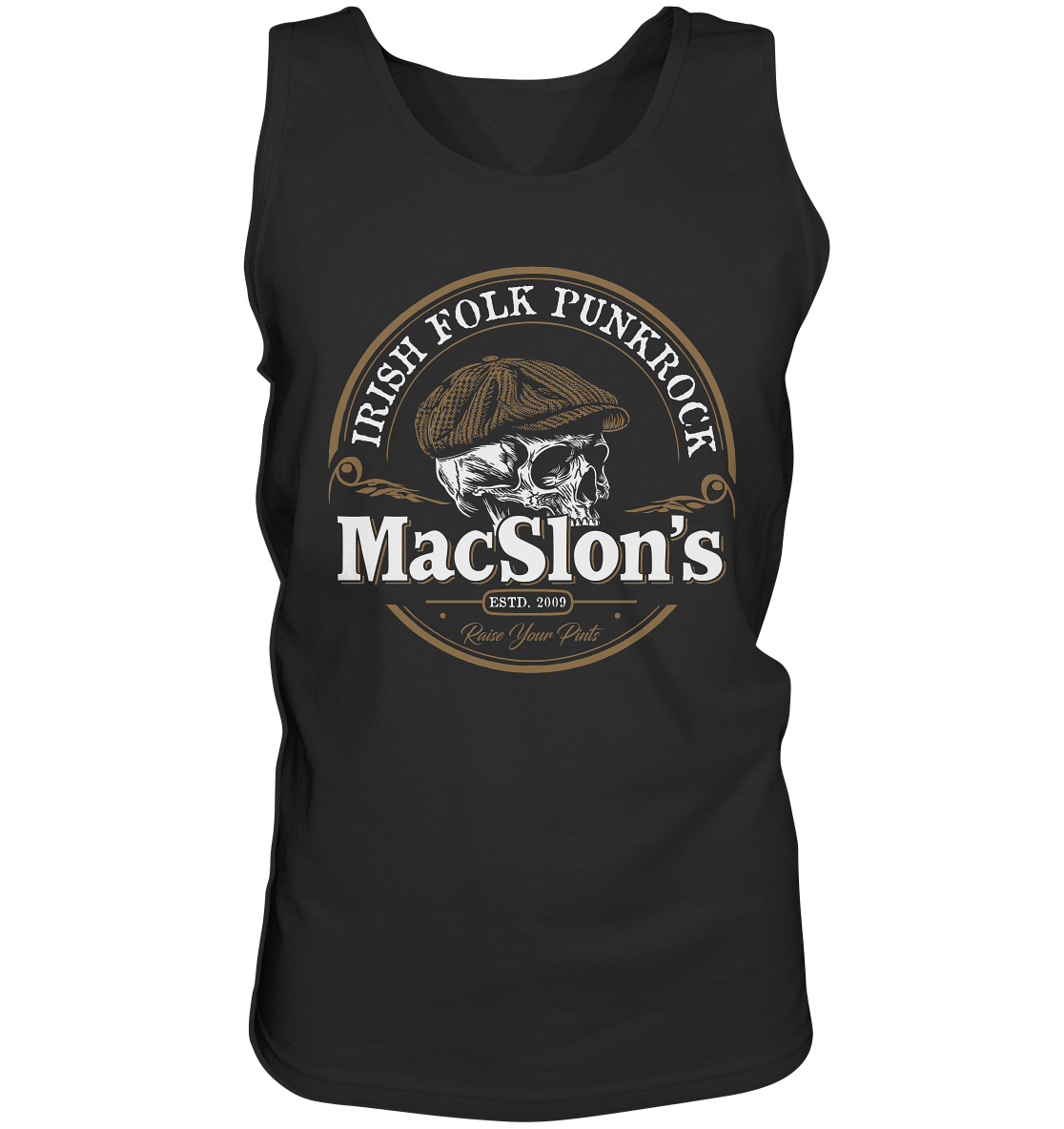 MacSlon's "Estd. 2009 / Irish Folk Punkrock" - Tank-Top