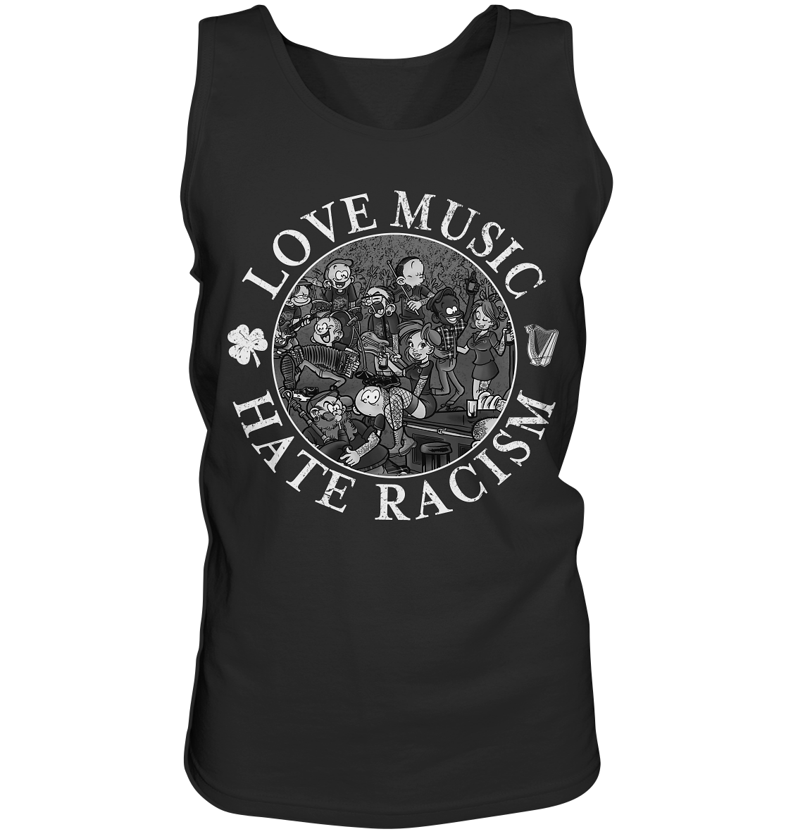 Love Music - Hate Racism "Irish Pub" - Tank-Top