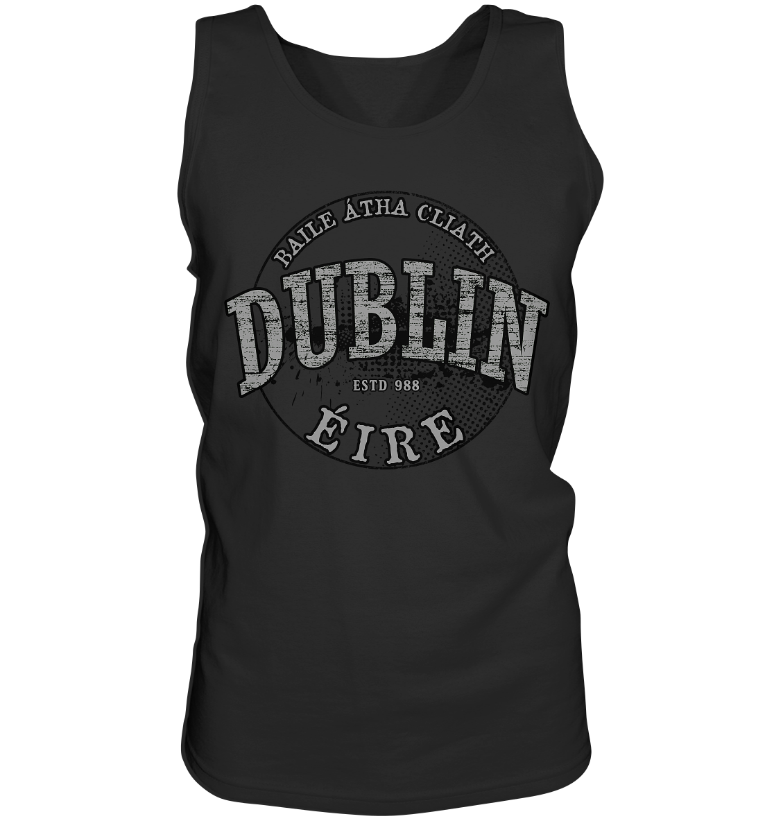 Dublin "Estd 988 / Baile Átha Cliath / Éire"  - Tank-Top