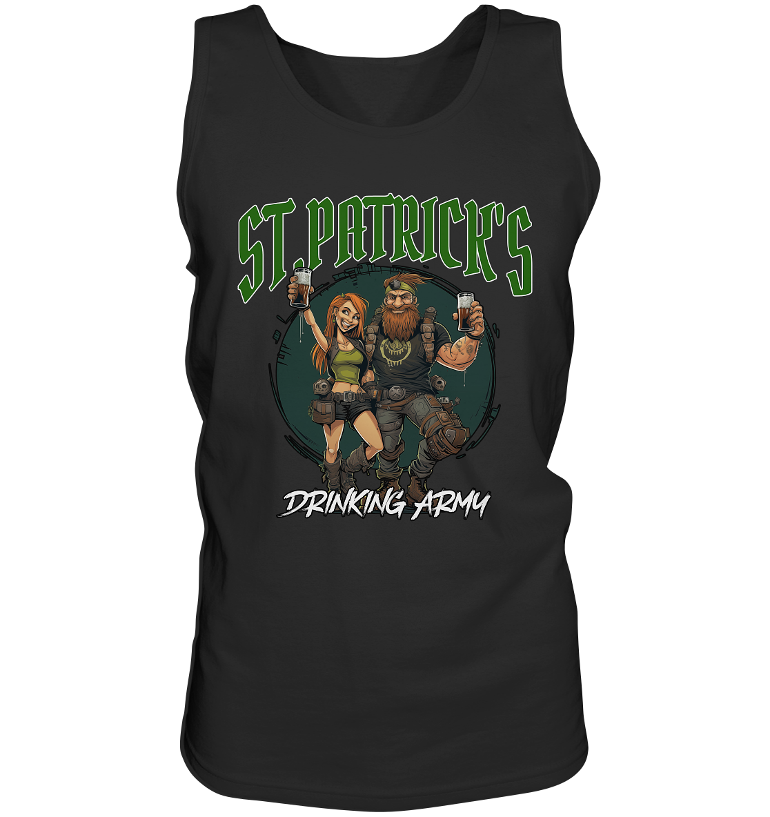 St. Patrick's "Drinking Army / Couple I" - Tank-Top