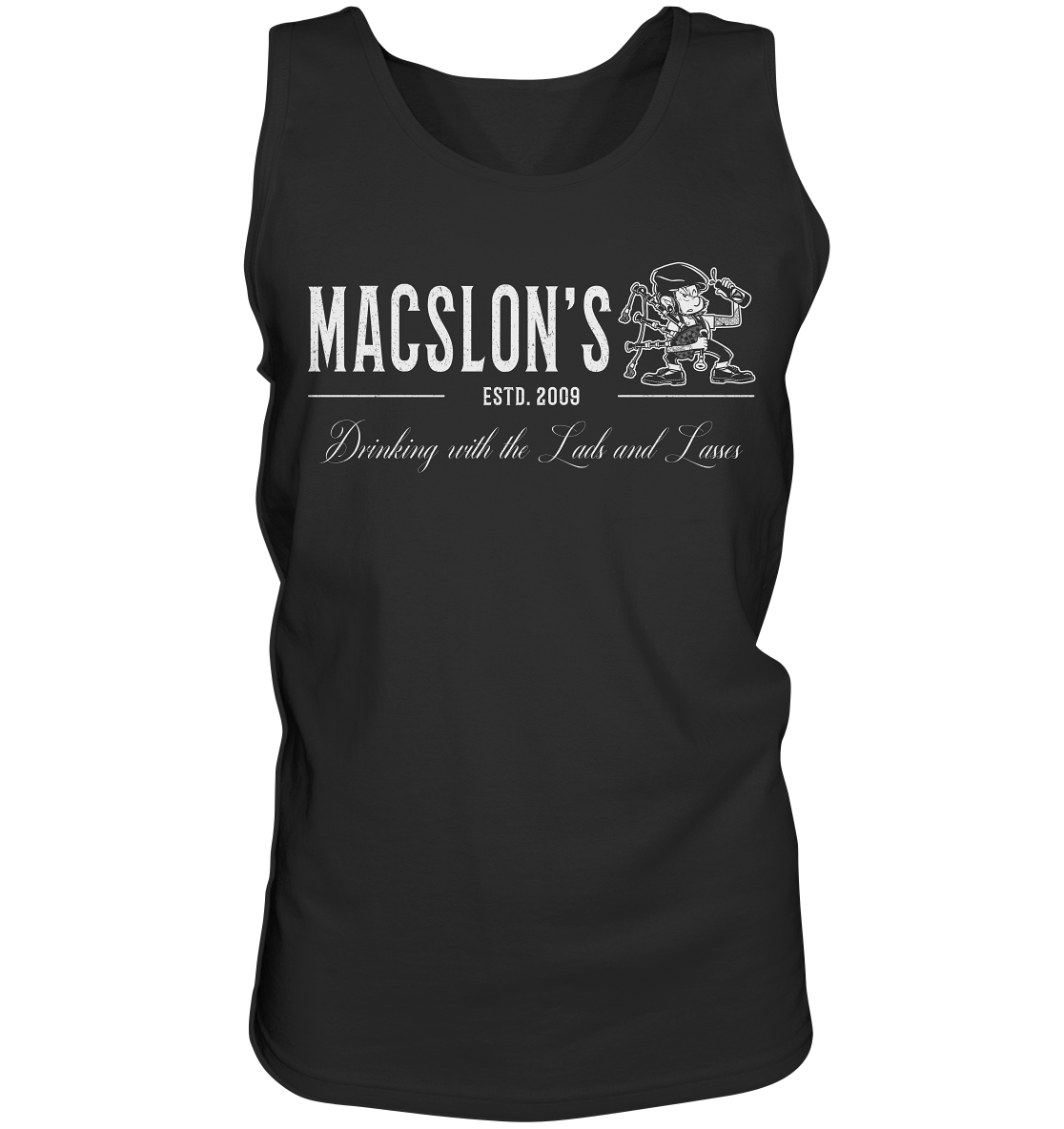 MacSlon's "Drinking With The Lads & Lasses" - Tank-Top