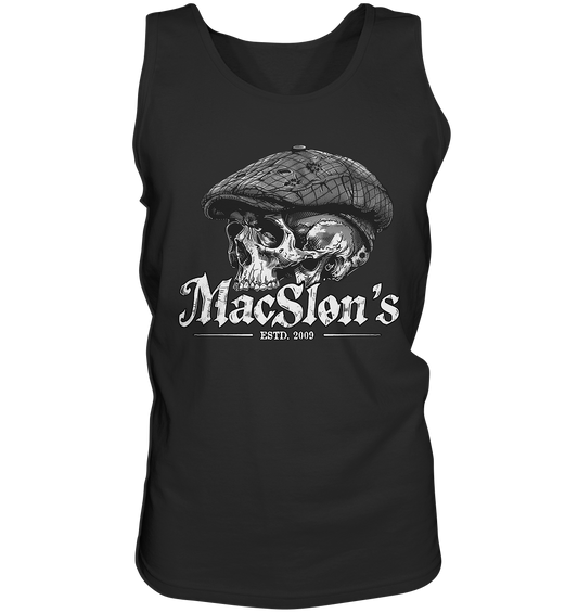 MacSlon's "Estd. 2009 / Flatcap-Skull IX" - Tank-Top