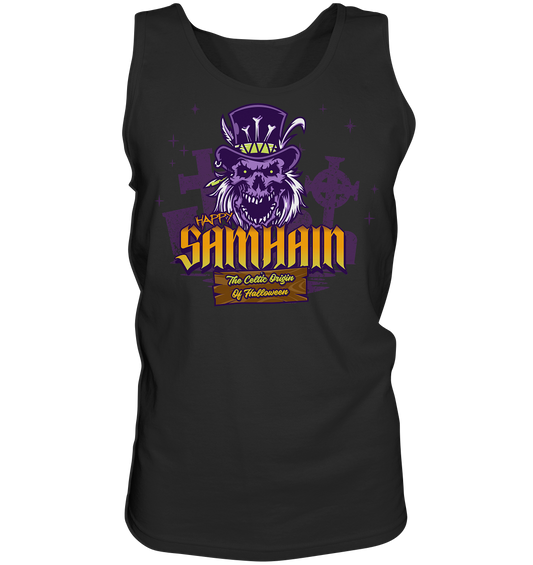 Happy Samhain "The Celtic Origin Of Halloween" - Tank-Top