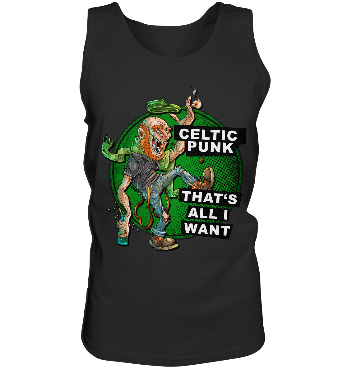 "Celtic Punk - That's All I Want" - Tank-Top