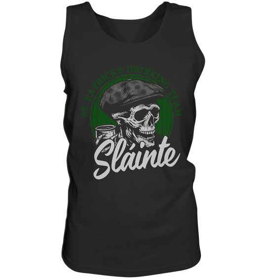 Sláinte "St. Patrick's Drinking Team / Flatcap-Skull I" - Tank-Top