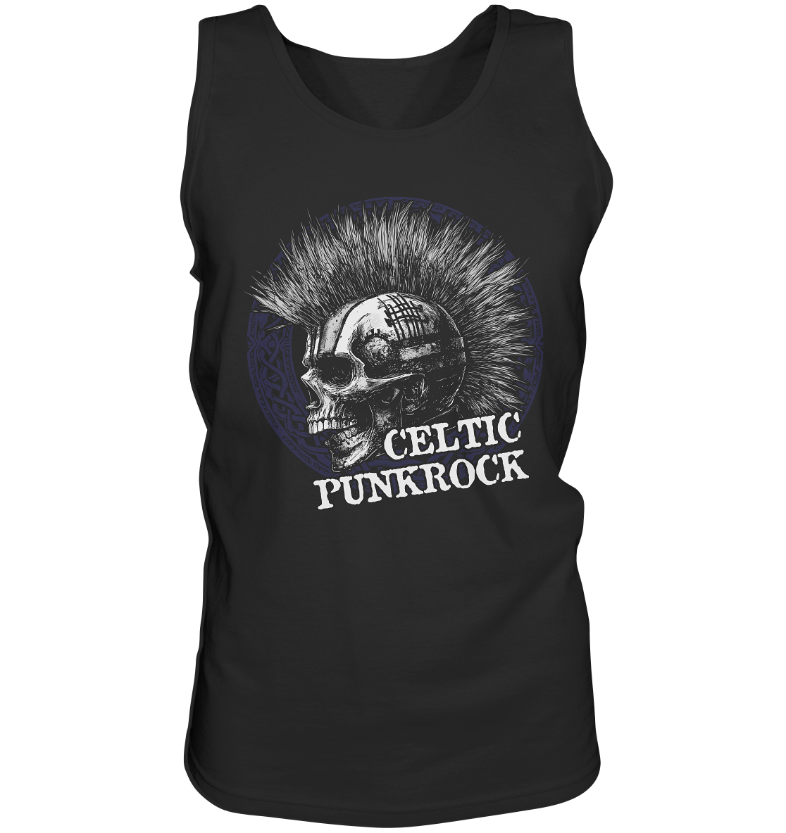 Celtic Punkrock "Mohawk / Skull I" - Tank-Top