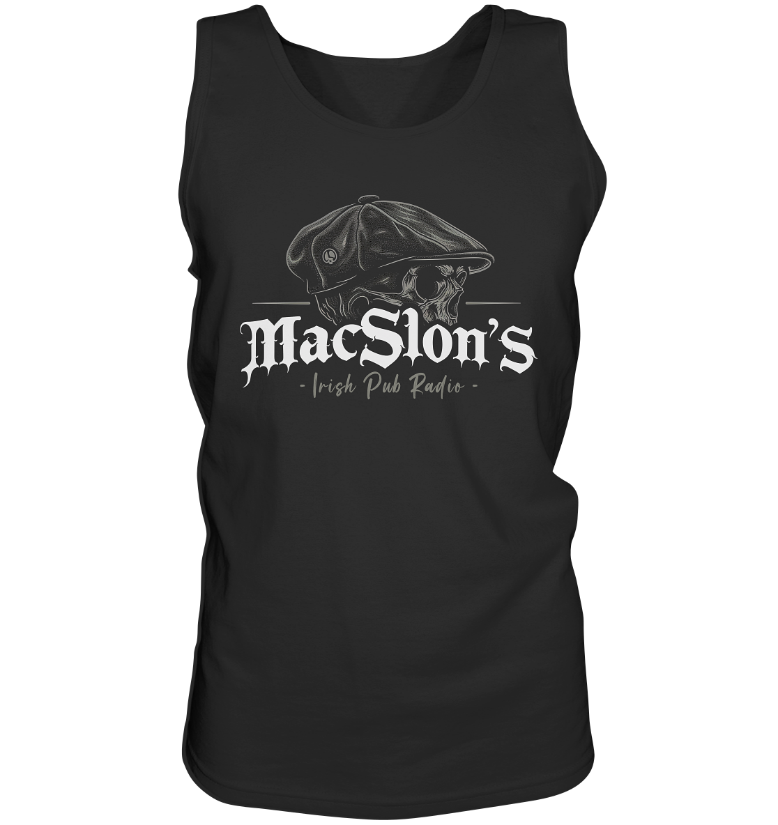 MacSlon's Irish Pub Radio "Flatcap-Skull I"  - Tank-Top