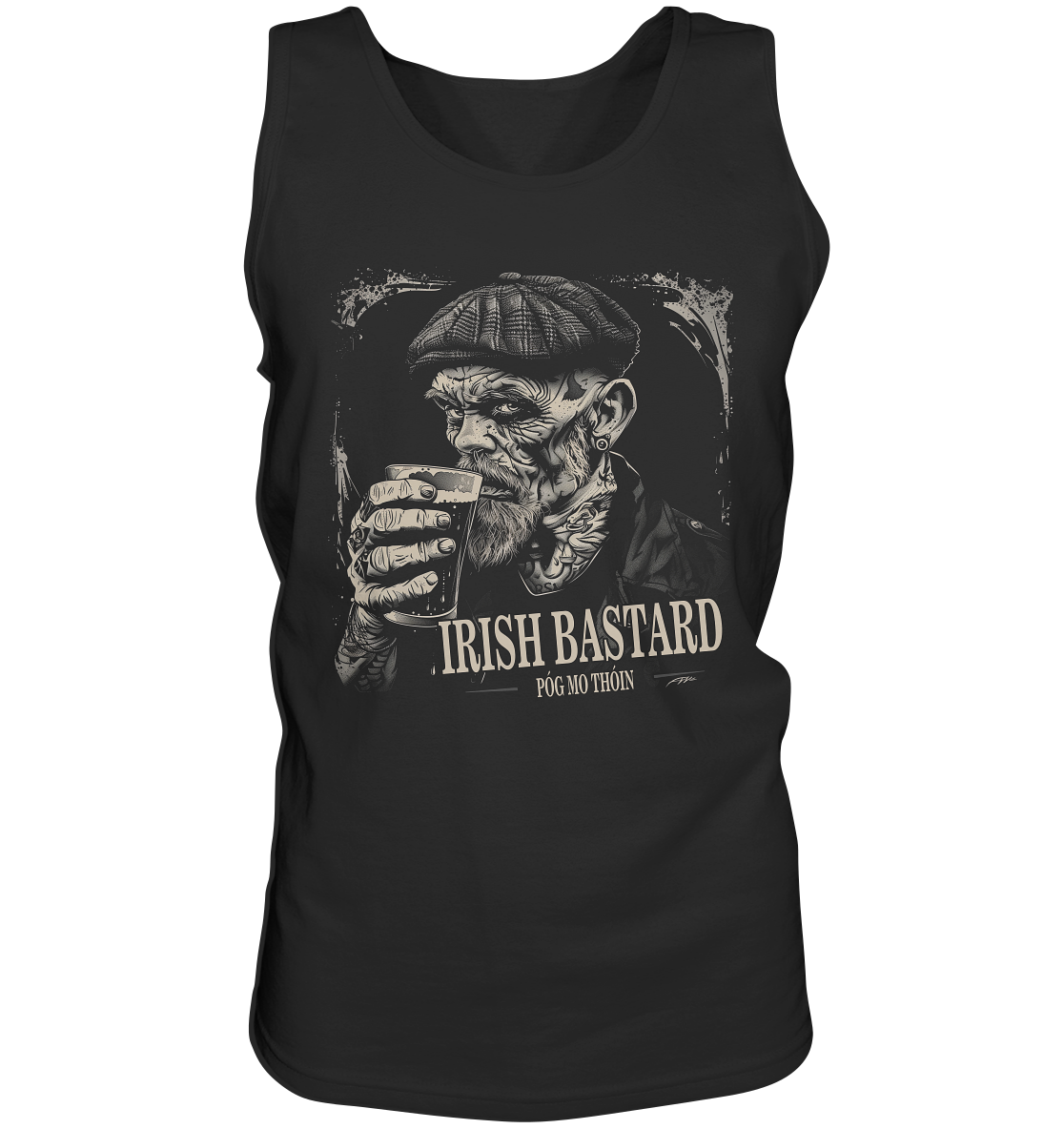 Irish Bastard "Old Irish Man IV" - Tank-Top