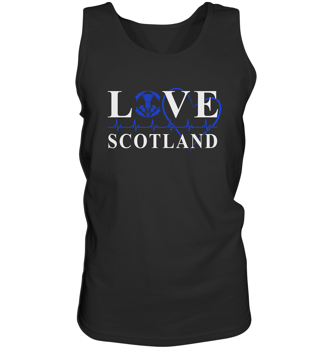 Love Scotland "Heartbeat" - Tank-Top