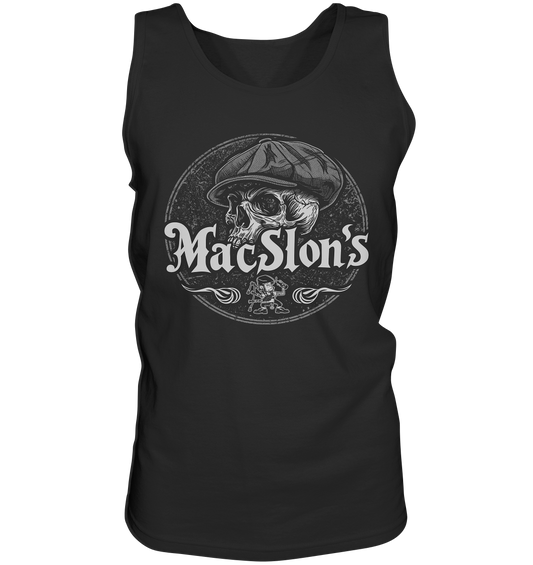 MacSlon's "Flatcap-Skull I" - Tank-Top