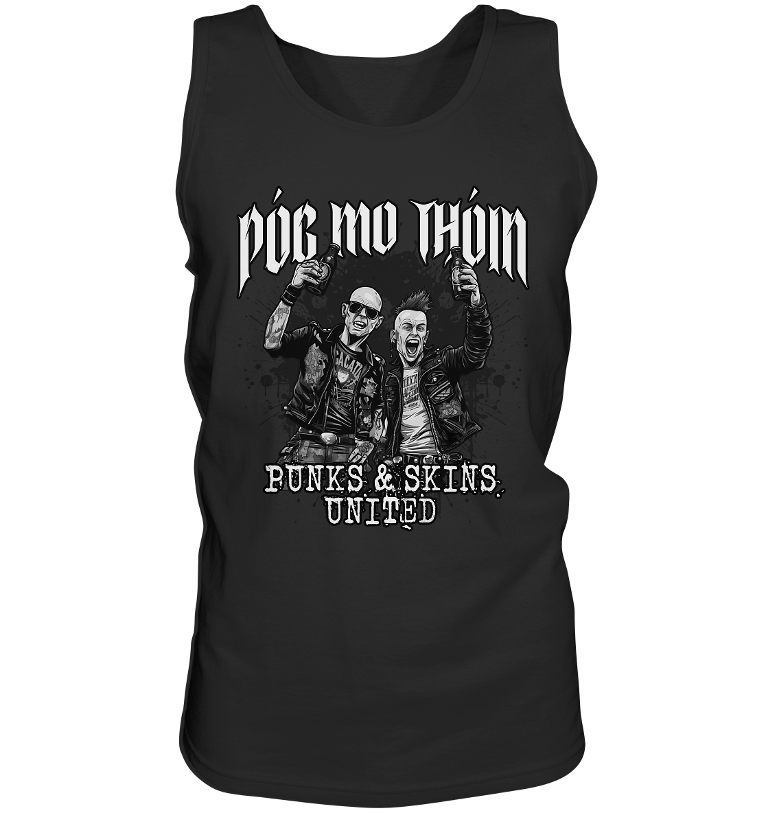 Póg Mo Thóin Streetwear "Punks & Skins United II" - Tank-Top