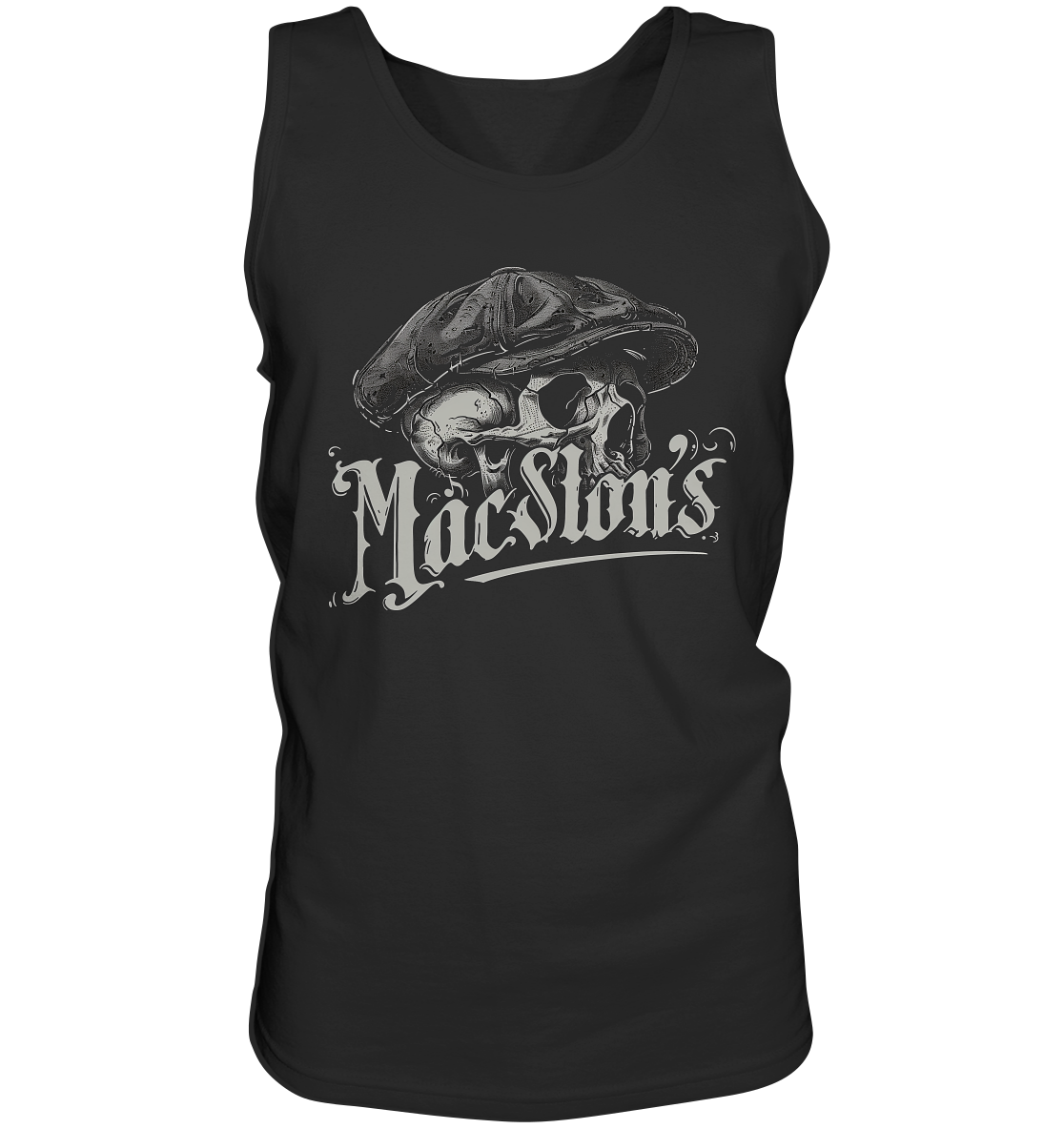 MacSlon's "Flatcap-Skull IV" - Tank-Top