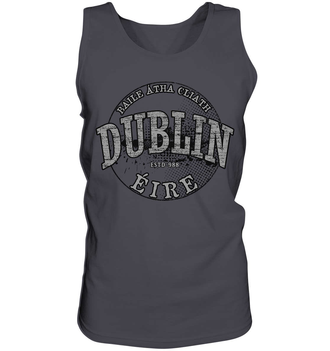 Dublin "Estd 988 / Baile Átha Cliath / Éire"  - Tank-Top