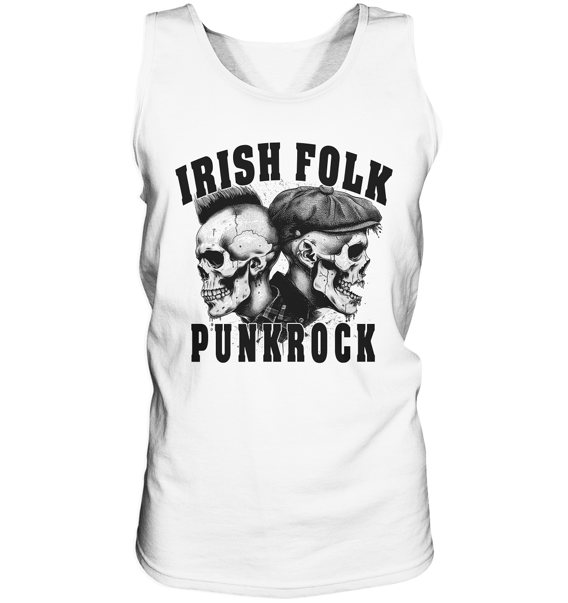 Irish Folk "Punkrock / Skulls" - Tank-Top