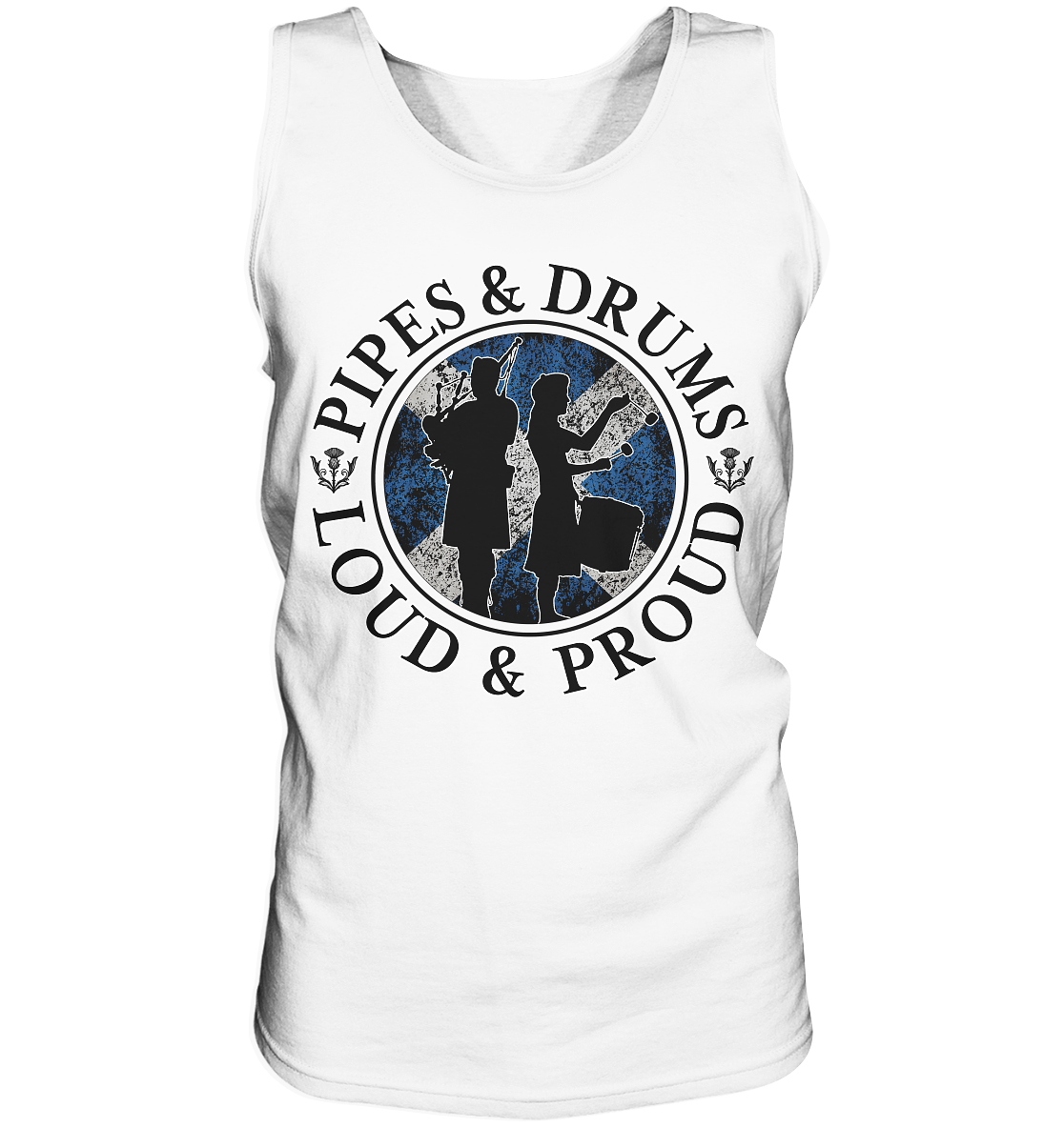 Pipes & Drums "Loud & Proud" - Tank-Top