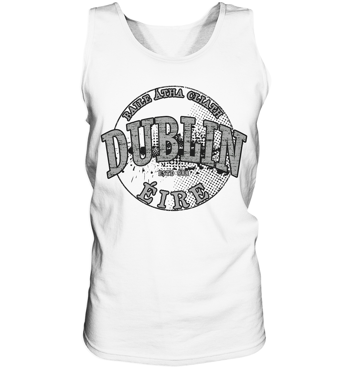 Dublin "Estd 988 / Baile Átha Cliath / Éire"  - Tank-Top