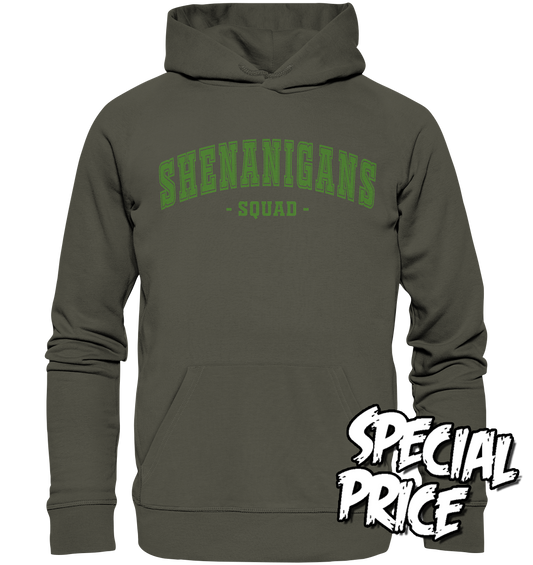 Shenanigans "Squad II" - Organic Hoodie (Größe L)